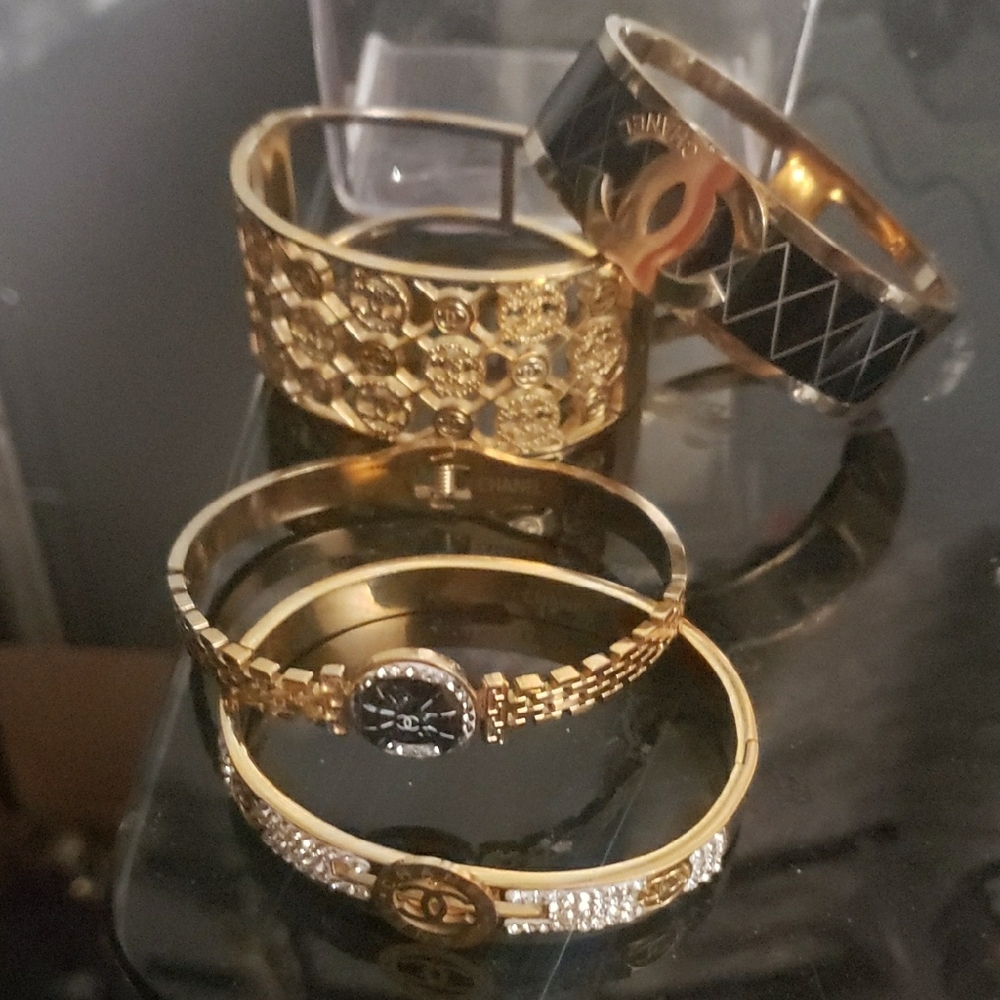 Gold and Silver Bracelet Collection Buyers Choice